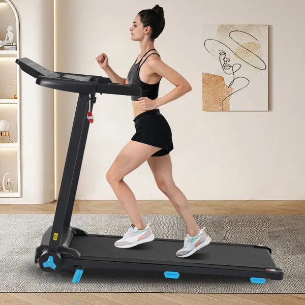Shop Treadmill With Incline, Quiet Foldable For Home, Heart Rate Sensors,Type C & USB Charge Station, Bluetooth