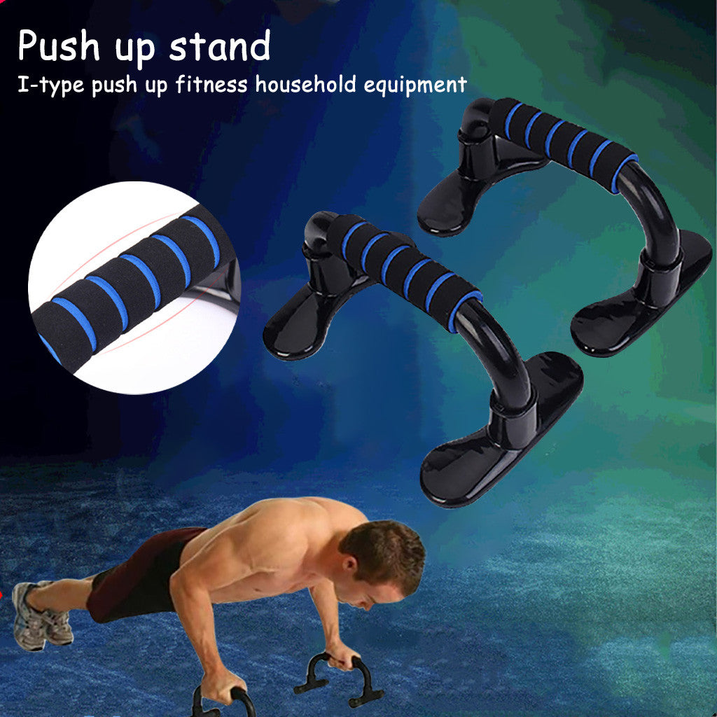 Shop Push Up Bars Stand Foam Handles For Gym Fitness Exercise Chest Press Pull 2PC