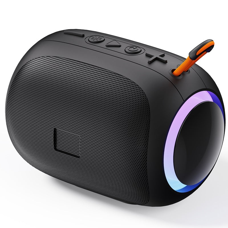Shop JYX L5 Portable Speaker & IPX7 Waterproof Bluetooth Speaker With LED Light & 8H Playtime Outdoor Speakers With Loud Stereo Sound