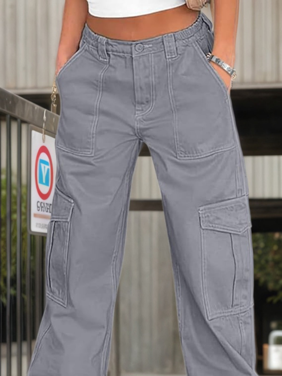 Shop New Women's Fashion Work Pants High Waisted