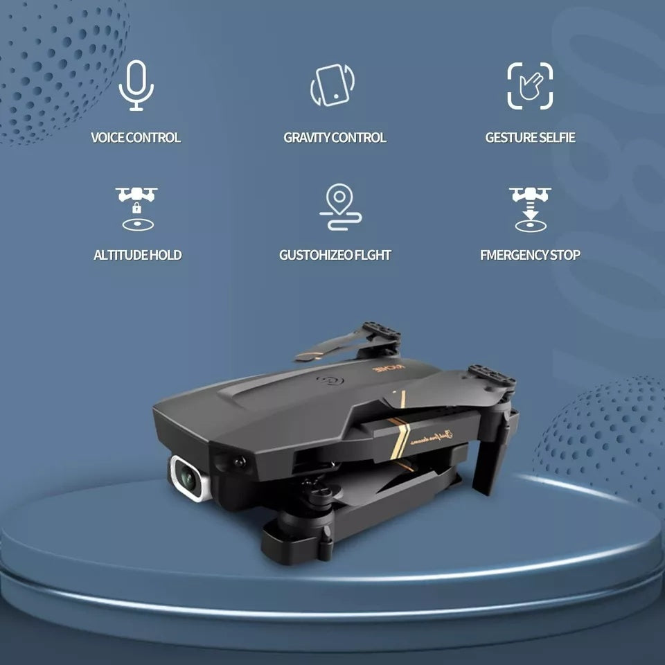 Shop 4DRC V4 Foldable  Drone With Camera 4K 1080P HD Drone ,3 Batteries,Drones For Adults Kids,Remote-Controlled🔥