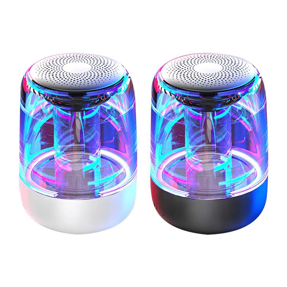 Shop Wireless Bluetooth Speaker Powerful Bass With Variable Color LED Light