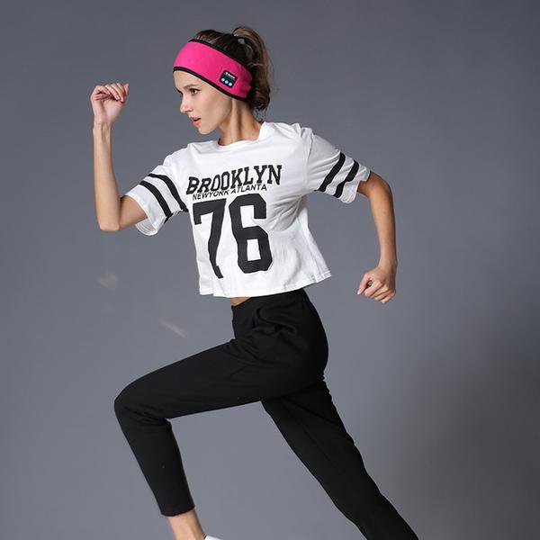 Shop Wireless Bluetooth Headband Outdoor Fitness Yoga Headband