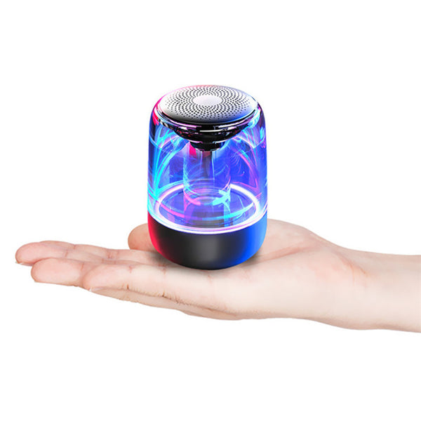 Wireless Bluetooth Speaker Powerful Bass With Variable Color LED Light