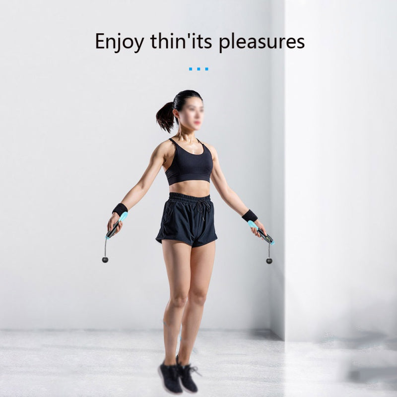 Shop Smart Electronic Digital wireless Skip Rope Calorie Consumption Fitness Body Building Exercise Jumping Rope