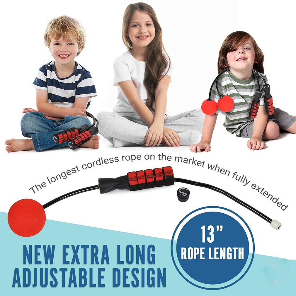 Shop Creative Ropeless Adjustable Jump Rope Weighted Cordless Skipping Rope