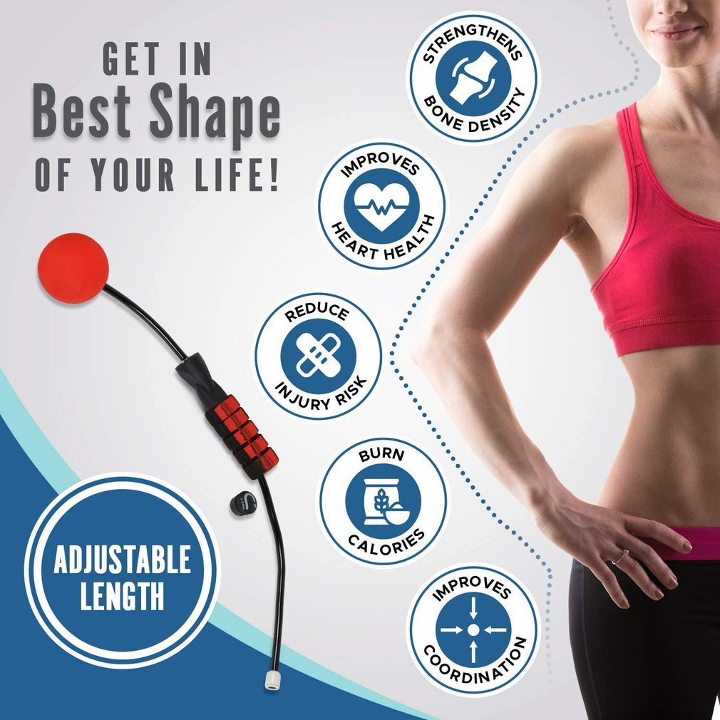 Shop Creative Ropeless Adjustable Jump Rope Weighted Cordless Skipping Rope