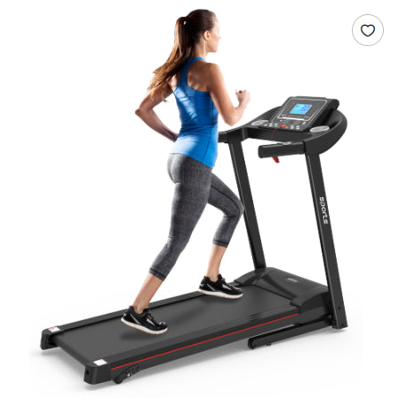 Shop Fitshow App Home Foldable Treadmill With Incline, Folding Treadmill For Home Workout, Electric Walking Running Treadmill Machine 5 LCD Screen 250 LB Capacity Bluetooth Music