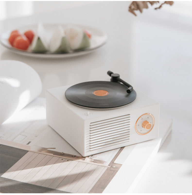 Shop Wireless mini portable retro phonograph Bluetooth-compatible speaker