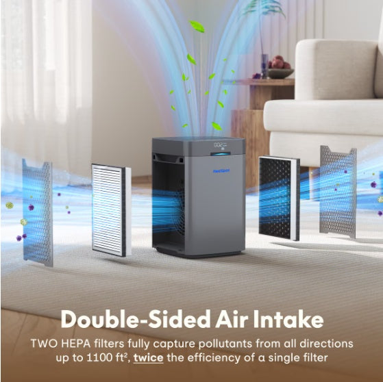 Shop Lite Air Purifier 34W, H 13 HEPA  Carbon 3-in-1 Filter, 210 Sq Ft Room Coverage, Ultra Quiet Operation