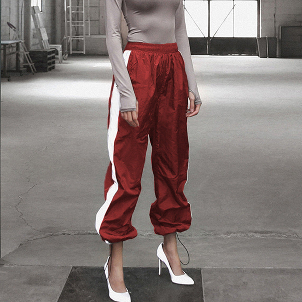 Shop Women's Bungee Pants Running Fitness Casual Pants