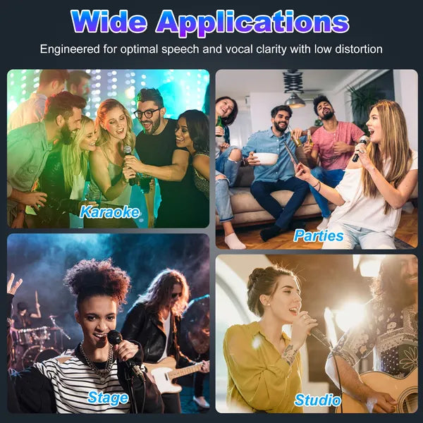 Shop Handheld Wired Microphone Dynamic Vocal Mic With Professional Studio & Live Performance