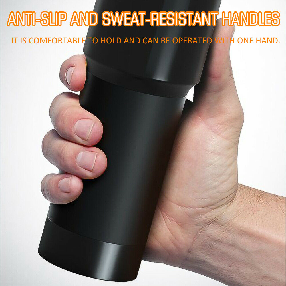 Shop Massage Gun Percussion Massager Deep Tissue Muscle Vibrating Relaxing With 4 Heads