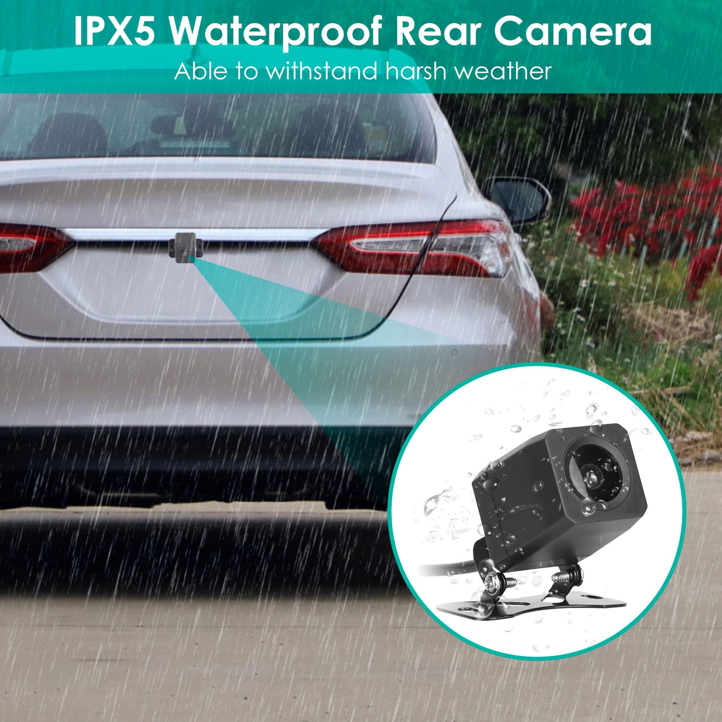 Shop 2K Car DVR 3 Channel Dash Cam Camcorder Camera Recorder GPS WiFi Night Vision G-sensor