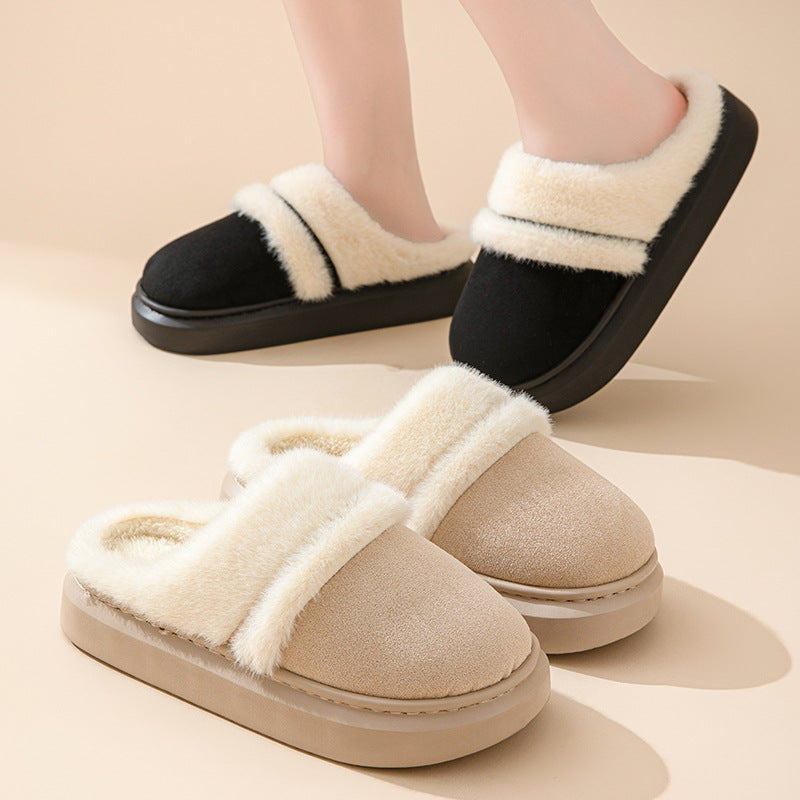 Shop Fashion Warm Cotton Slippers For Women