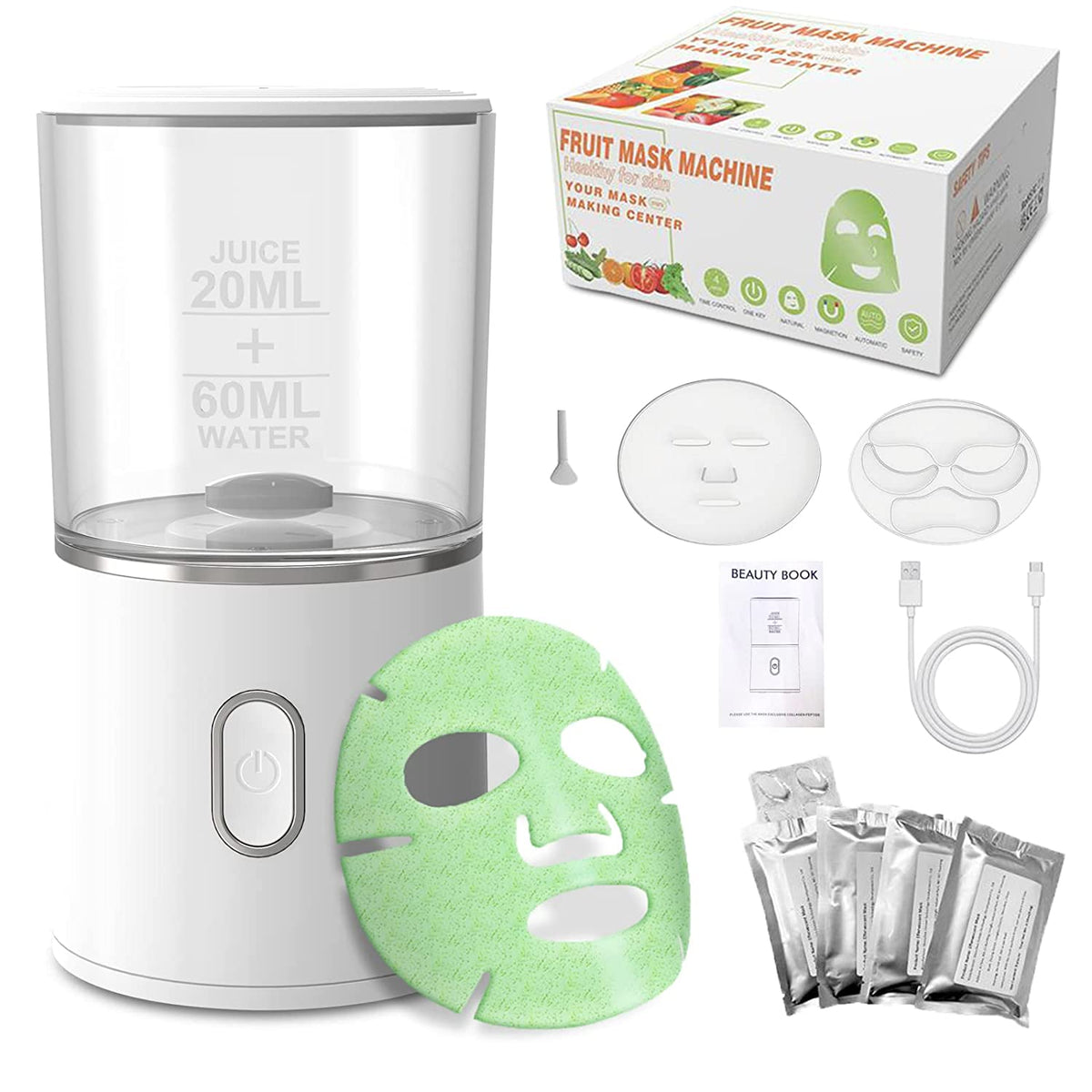 Shop DIY Automatic Facial Fruit Vegetable Mask Maker Rejuvenation Home Use Beauty Devices