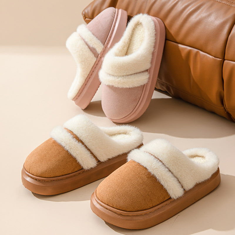 Shop Fashion Warm Cotton Slippers For Women