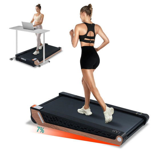 Shop 8 Incline  Under Desk Treadmill, For Home Office, Upright Stand, 2.55HP With 220 Lbs Capacity LED Display.