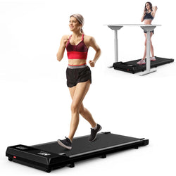 Under Desk Walking  Treadmill, Small Portable Office And Home Treadmill, Quiet And Lightweight Space Saving Treadmill With Remote Control