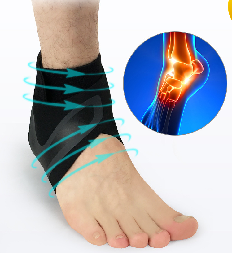 Shop Ankle Support Brace Safety Running Basketball Sports Ankle Sleeves