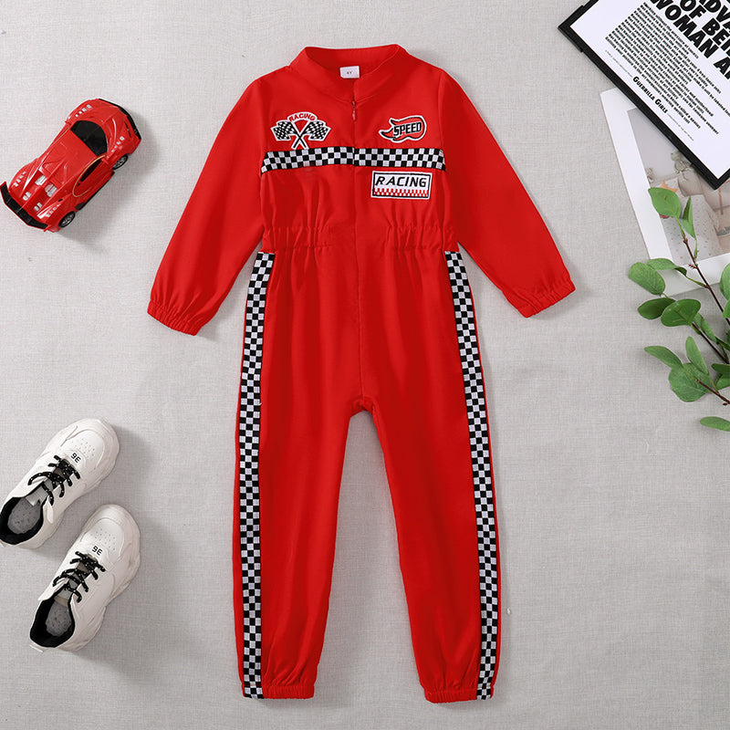 Shop Toddler Girls Boys Racing Driver Jumpsuit