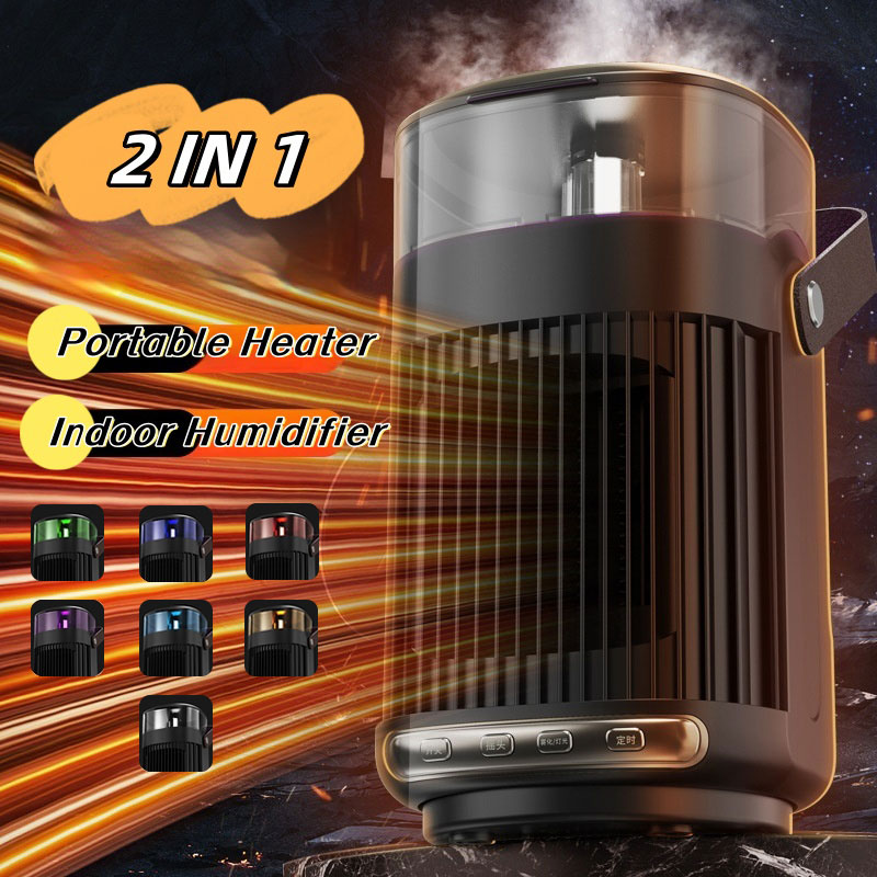 Shop 2 In 1 Portable Heaters And Indoor Humidifier Household Warm Air Blower High Power Room Heater For Home Office