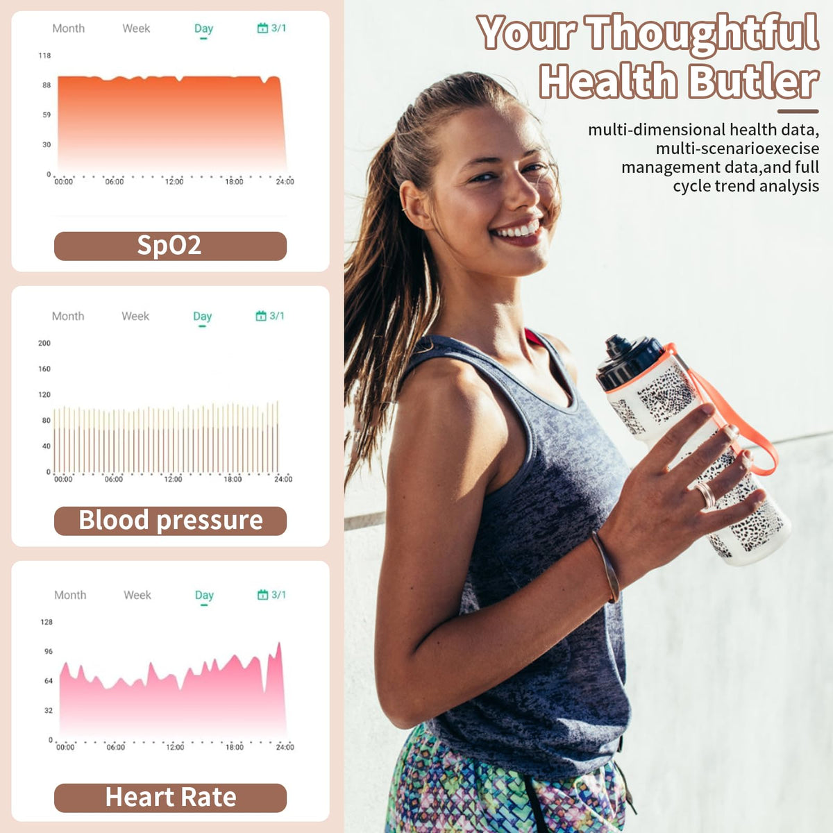 Shop Smart Ring For Women, Health & Fitness Tracker
