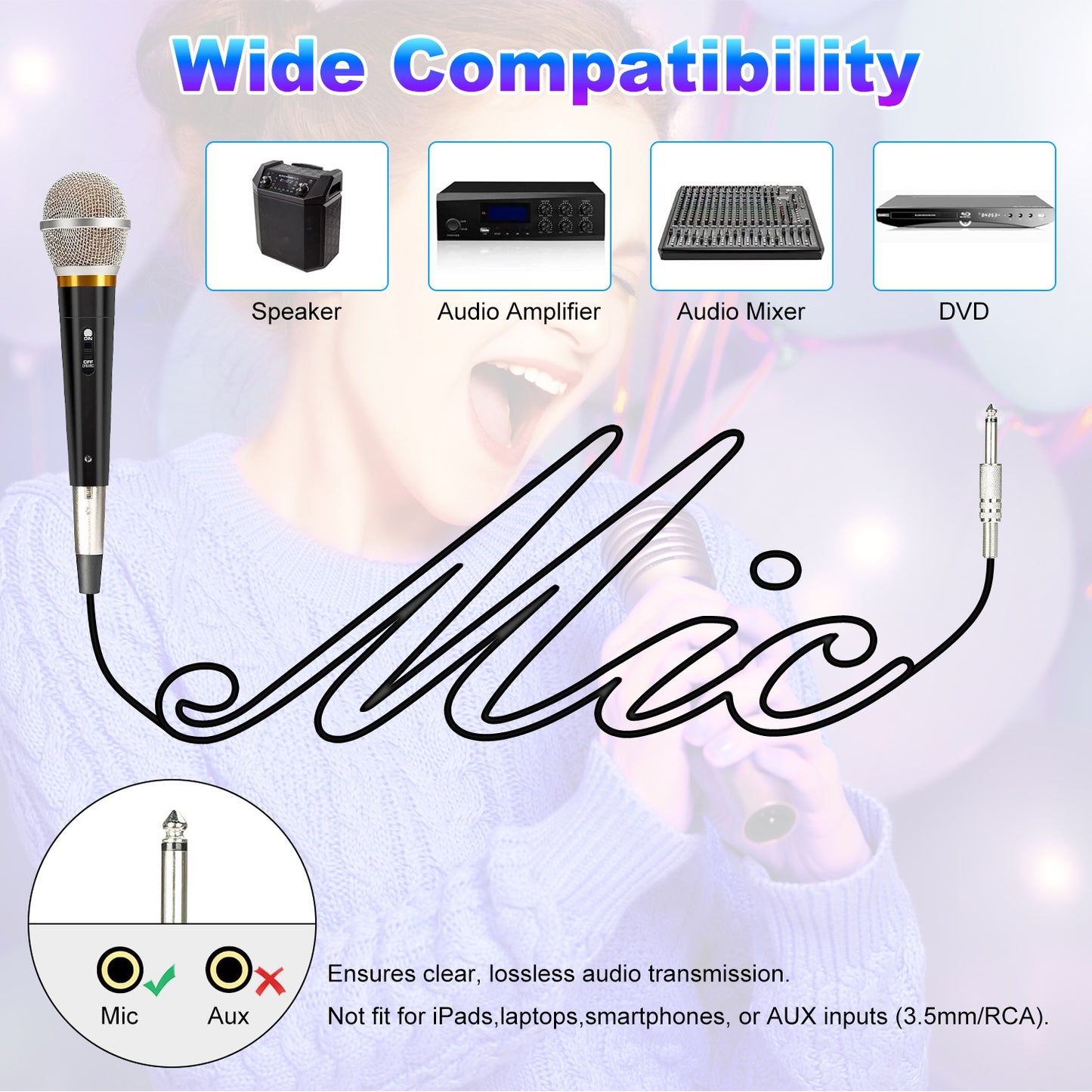 Shop  Professional Studio Live Performance Cardioid Mic For Vocals Podcasting Recording