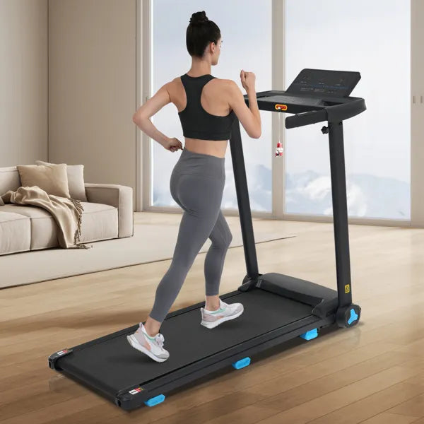 Shop Treadmill With Incline, Quiet Foldable For Home, Heart Rate Sensors,Type C & USB Charge Station, Bluetooth