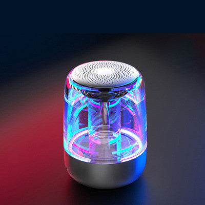 Shop Wireless Bluetooth Speaker Powerful Bass With Variable Color LED Light