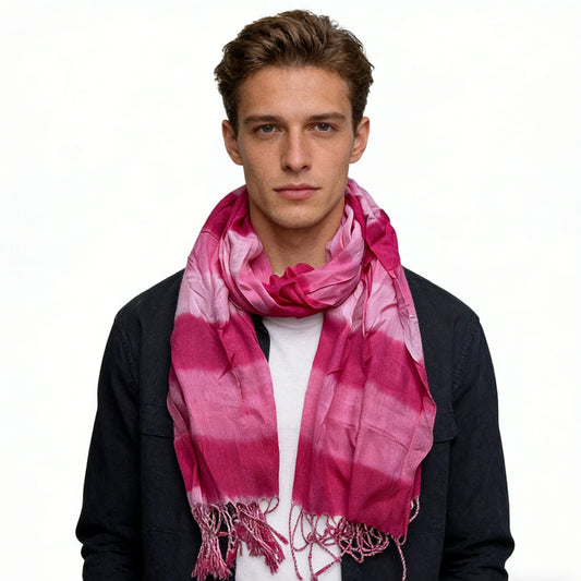 Shop 2pcs Vibrant Daily Scarf,Hot Abstract Design Printed Scarf,Office Appropriate For Women Men