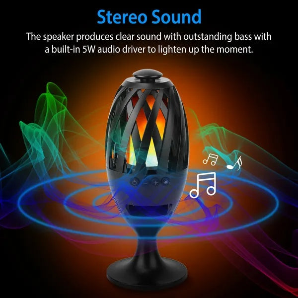 Shop Torch Wireless Speaker Waterproof Stereo Bass Speaker Outdoor Light- Up