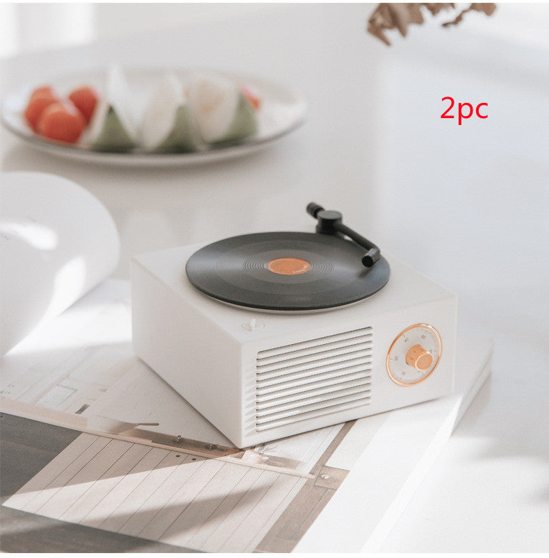 Shop Wireless mini portable retro phonograph Bluetooth-compatible speaker