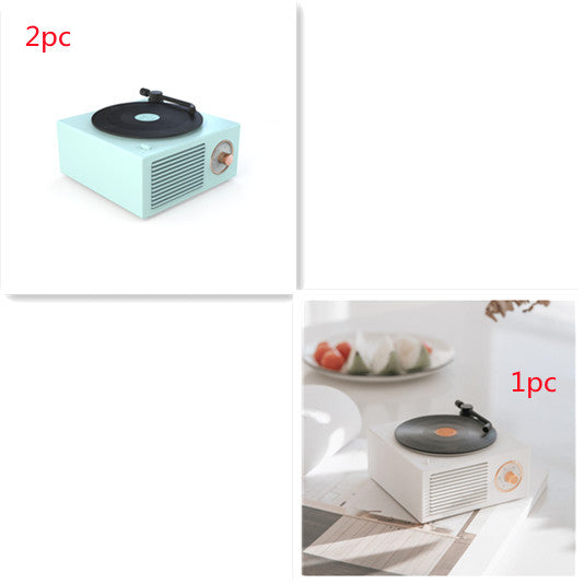 Shop Wireless mini portable retro phonograph Bluetooth-compatible speaker