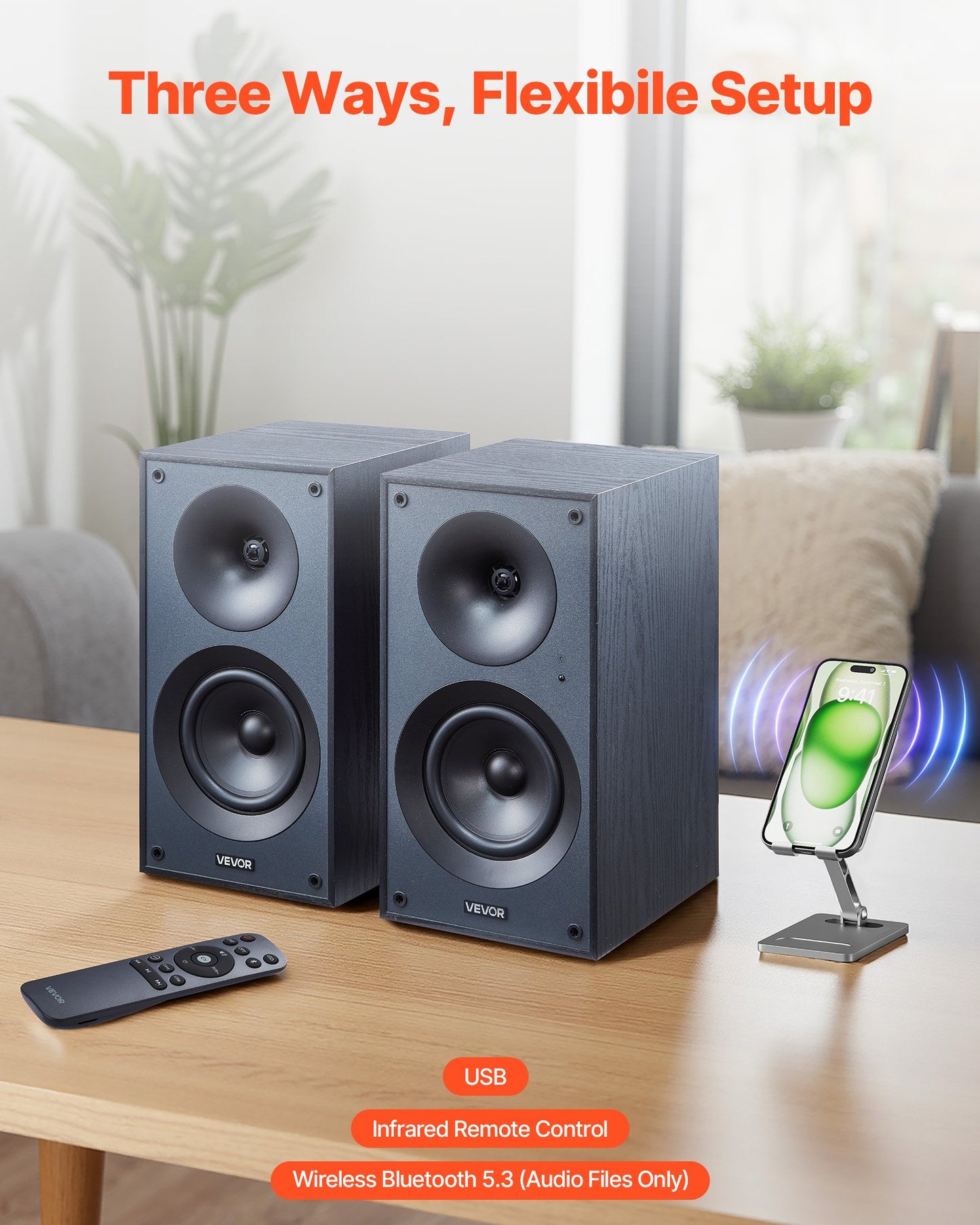 Shop Active Powered Studio Monitor Speakers 25W X2 Bluetooth Coaxial Stereo