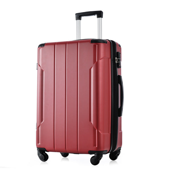 Shop Hard, Lightweight, And Durable ABS Suitcase With Dual Wheels, Expandable 28 Inch Checked In Luggage