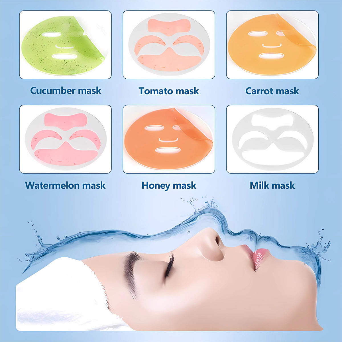 Shop DIY Automatic Facial Fruit Vegetable Mask Maker Rejuvenation Home Use Beauty Devices