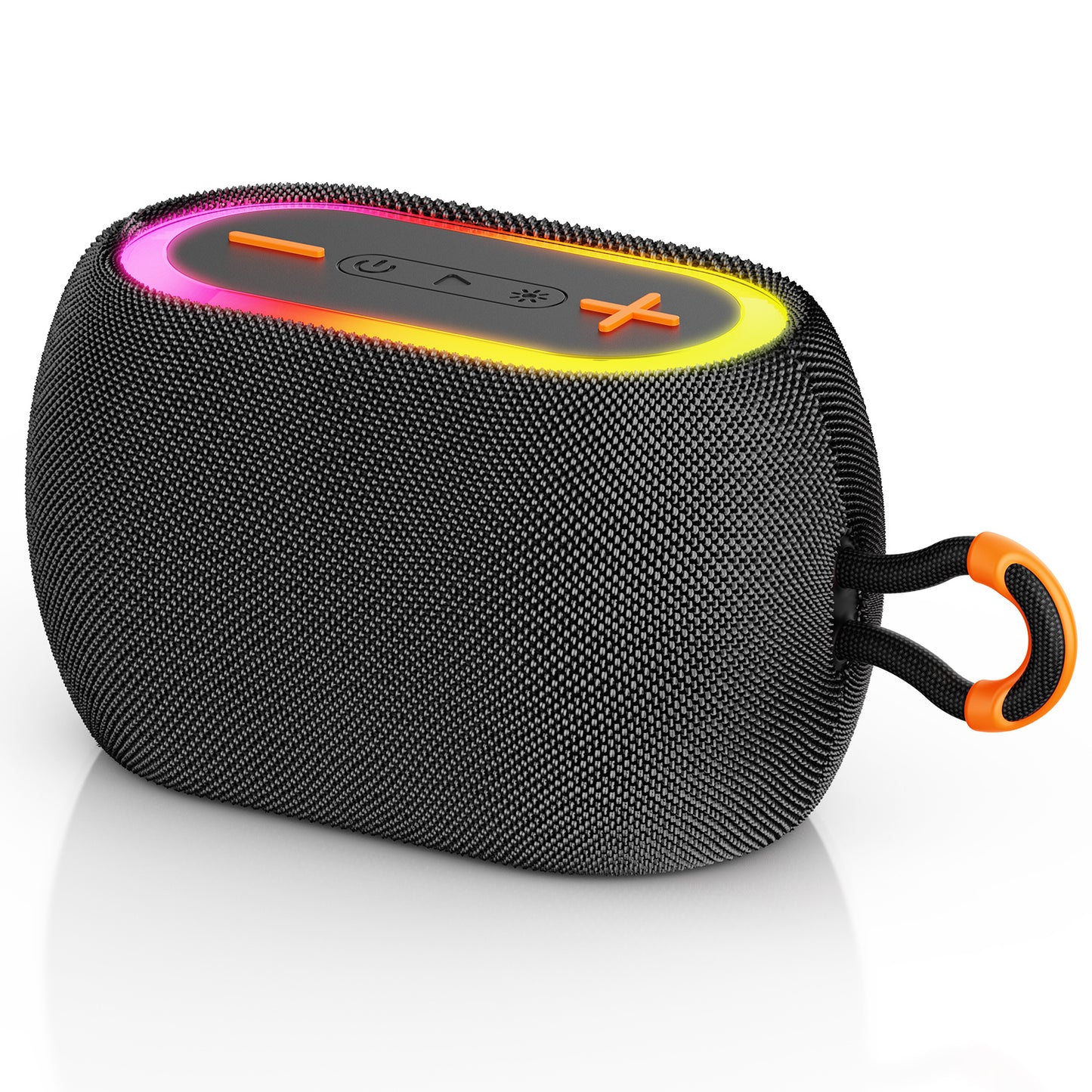 Shop JYX L1Black Portable Bluetooth Speaker & Mini Wireless Speaker With DJ Lights Rich Stereo Bass Aux & IPX7 Waterproof Outdoor Speaker