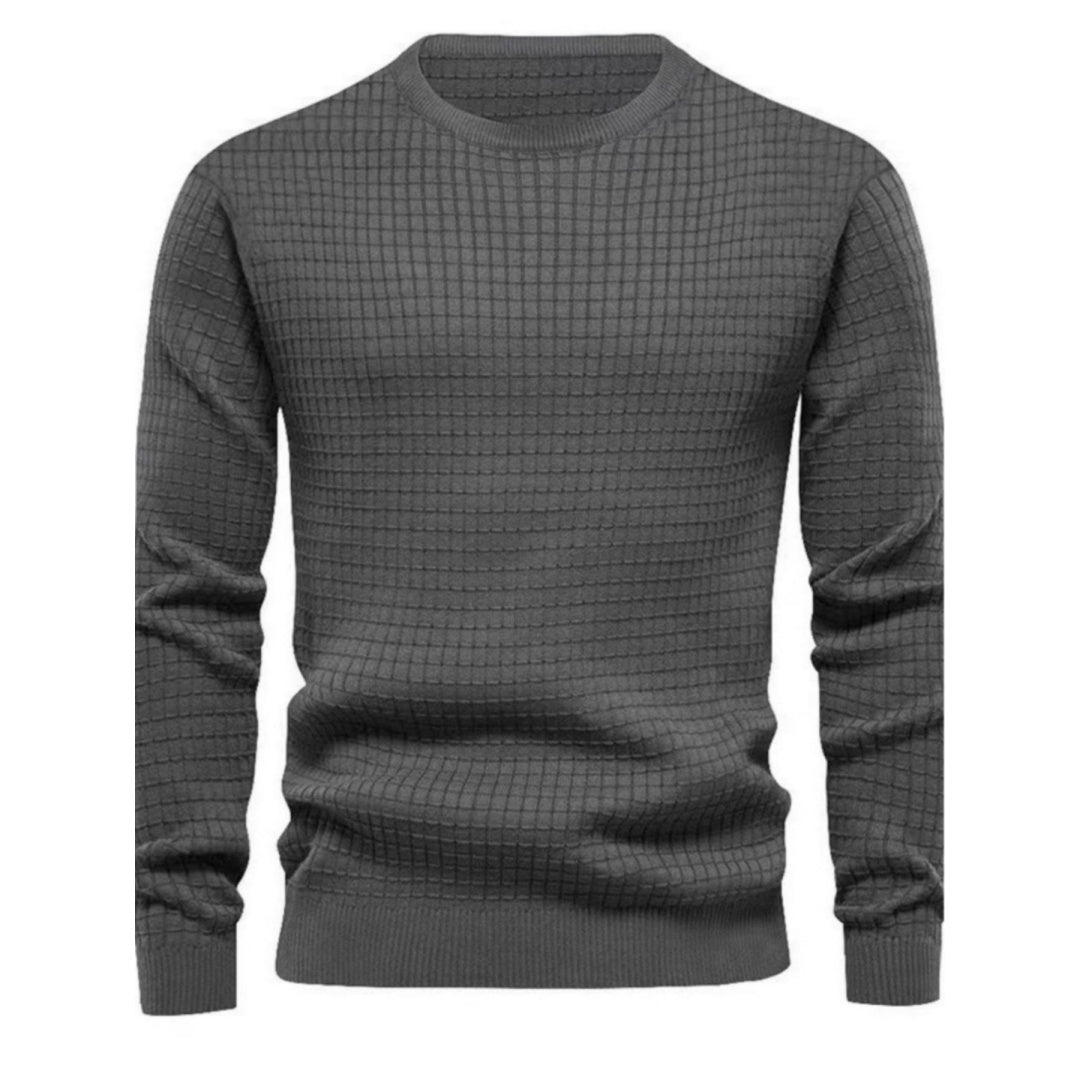 Shop Jacquard Round Neck Hoodie For Men And Women