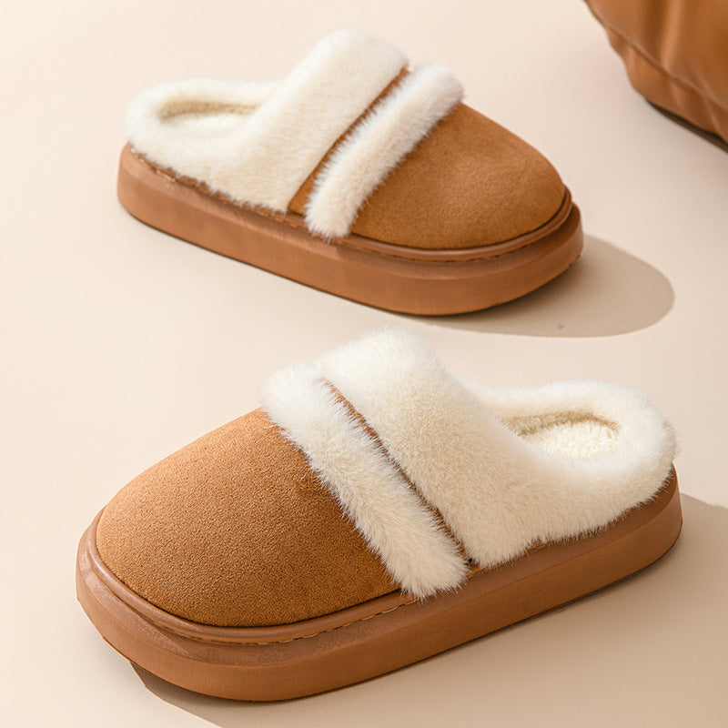 Shop Fashion Warm Cotton Slippers For Women