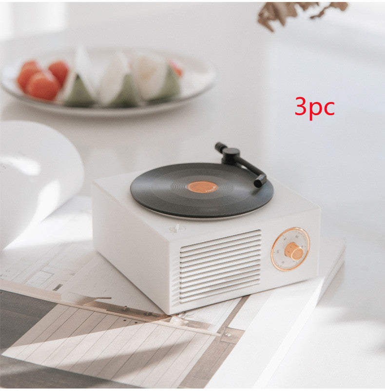 Shop Wireless mini portable retro phonograph Bluetooth-compatible speaker