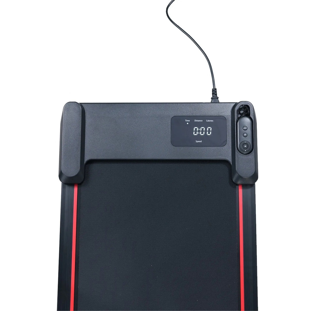 Shop Treadmill With 8 Incline, Remote Control 2.5HP Portable For Home Office 220 Lb Capacity, LED Display
