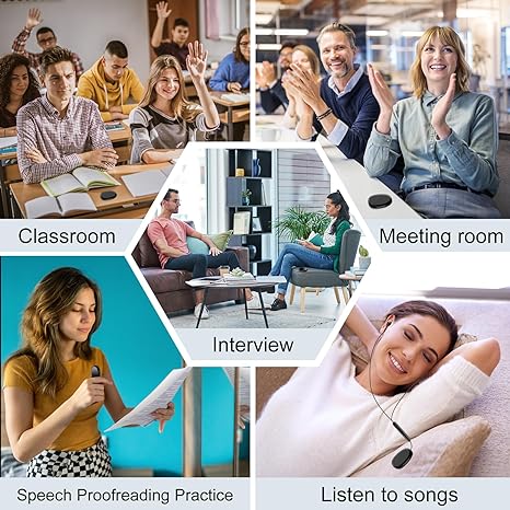 Shop Magnetic Digital Voice Recorder With AI-Triple Noise Reduction, Compatible With Smart Cell Phone For Meetings,Interviews