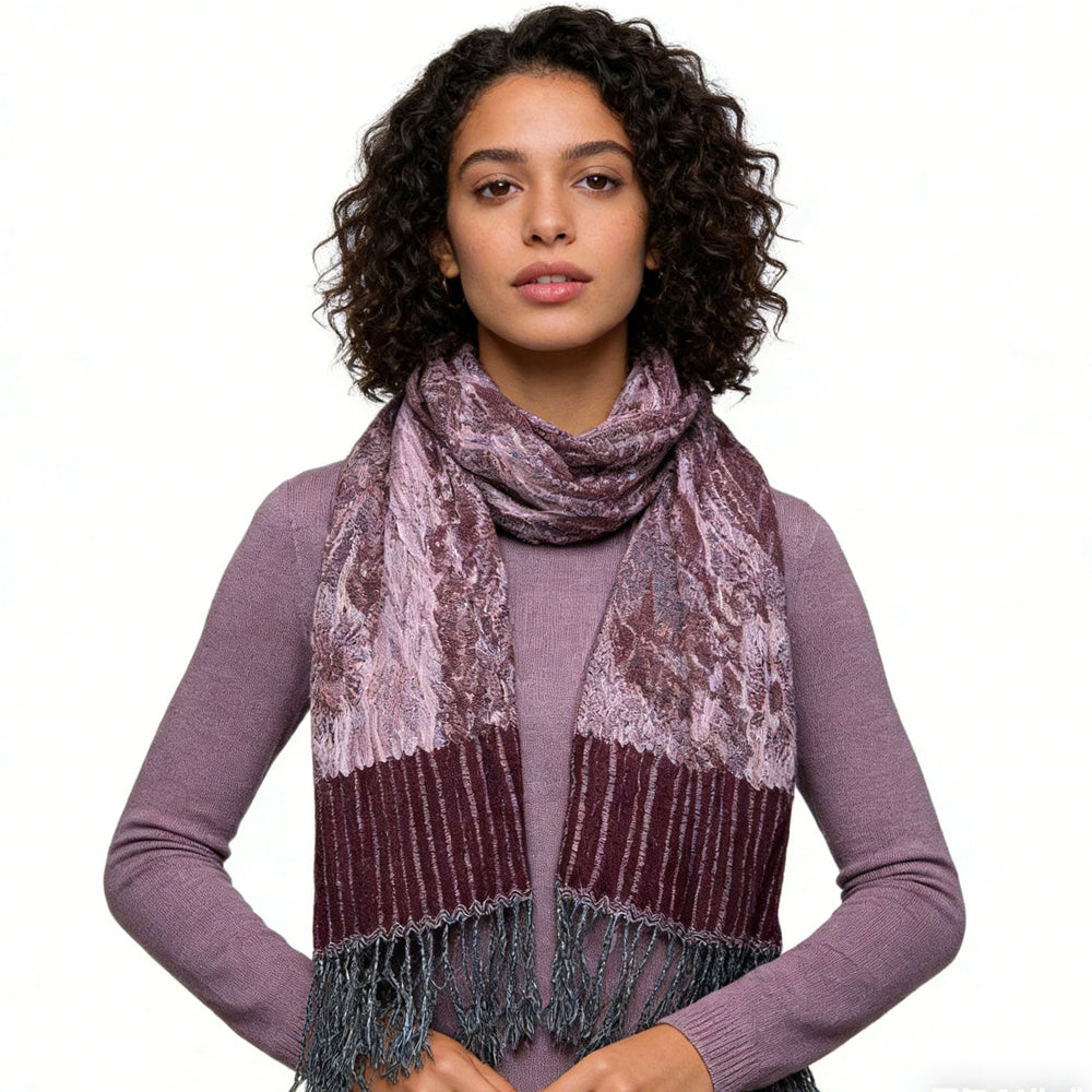 Shop Two Piece Glamorous Scarf Versatile For Work or Evening Wear.