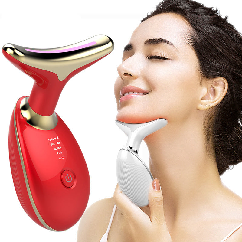 Shop EMS Thermal Neck Lifting And Tighten Massager Electric Microcurrent Wrinkle Remover