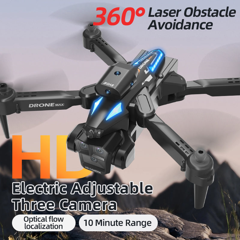 Shop C10 Black - Three Camera Drone