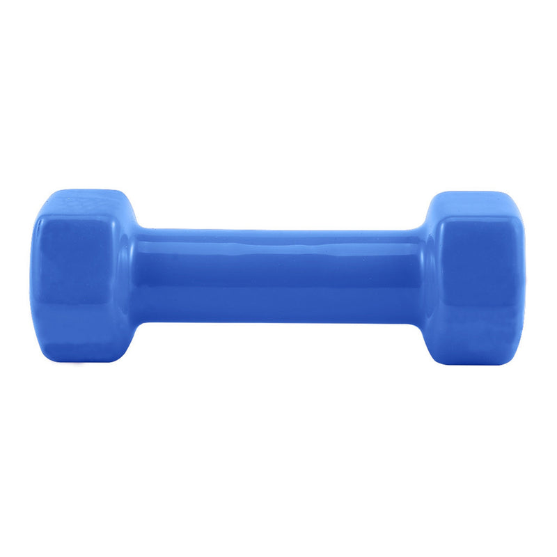 Barbell Set Of 2  All-Purpose Dumbbells In Pair Vinyl Coated Dumbbell Weights