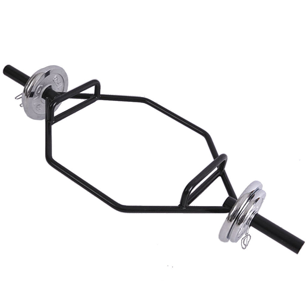 Shop 2 Inch Hex Bar Weight Lifting Solid Hexagon Bars With Knurled Handles, 1000-Pound Capacity