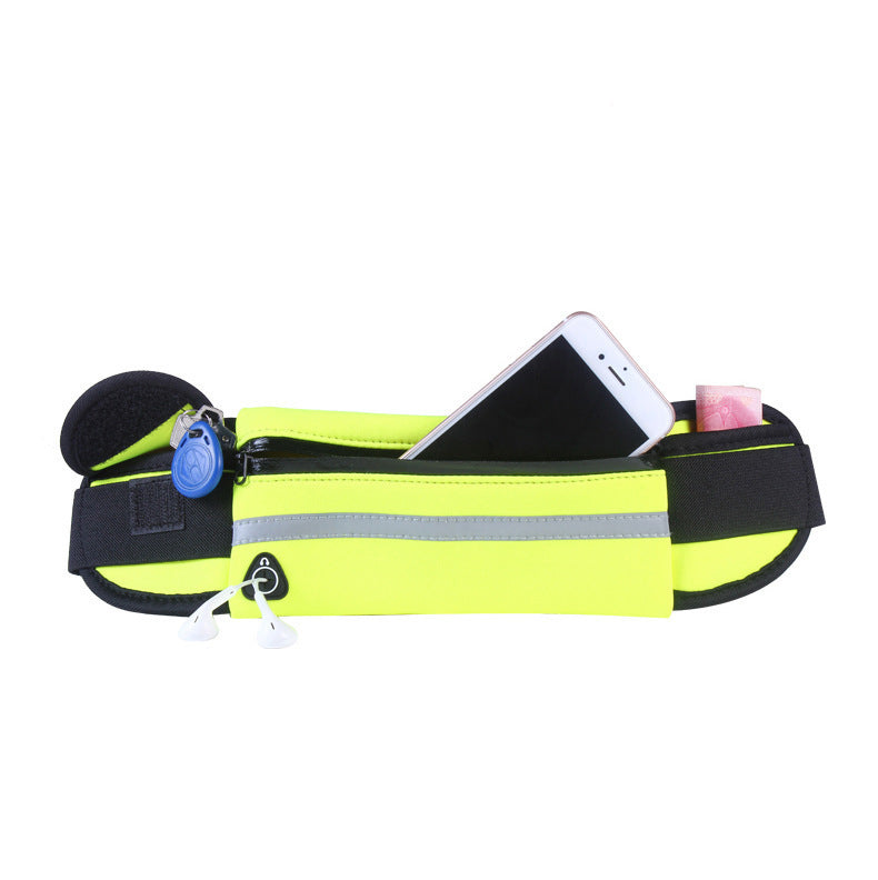 Shop Fitness Waist Bag With Pocket Slim Running Bag For Hiking Cycling Workout Sports Gym