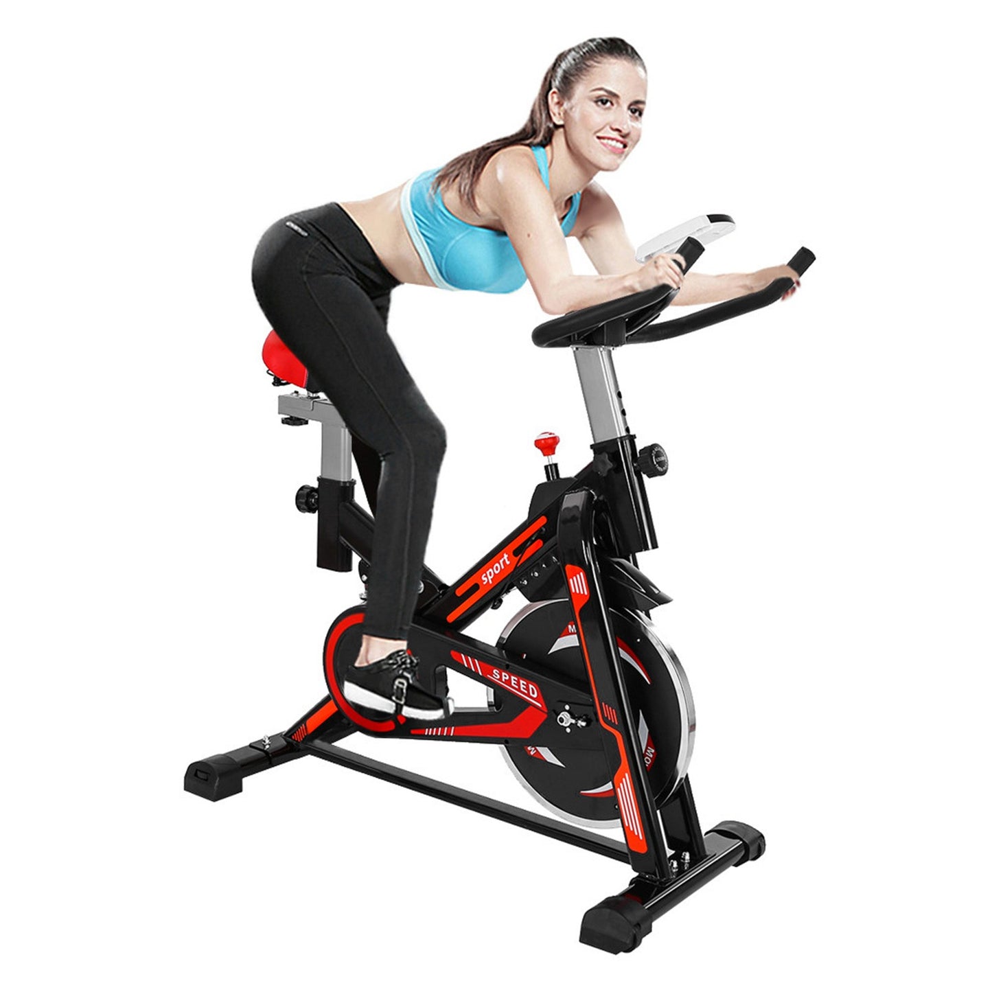 Shop Indoor Cycling Bike With Shock Absorption System Stationary Professional Exercise Sport Bike